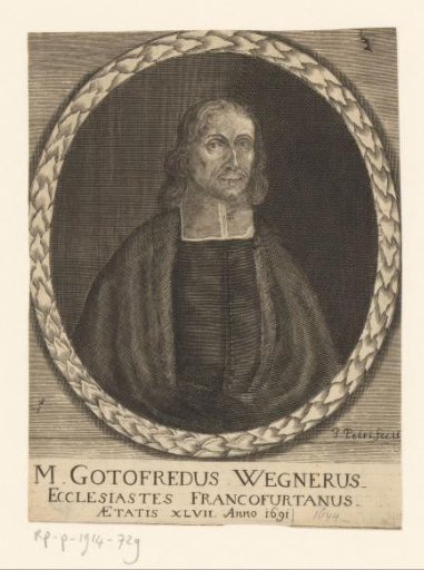 Portrait of Gotfried Wegner