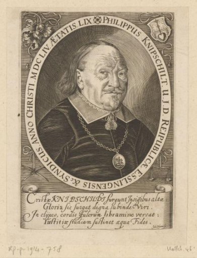 Portrait of Philipp Knipschild