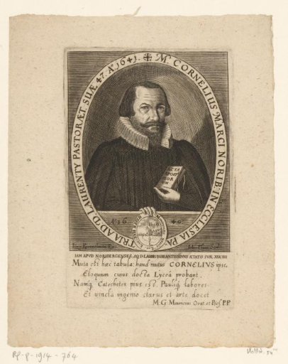 Portrait of Cornelius Marci