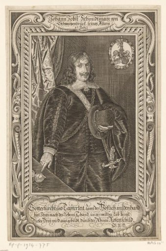 Portrait of Johann Jodocus Schmidmair von Schwarzenbruck