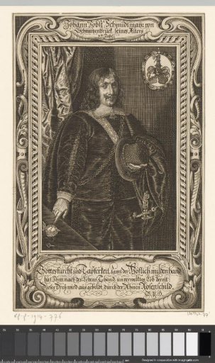 Portrait of Johann Jodocus Schmidmair von Schwarzenbruck