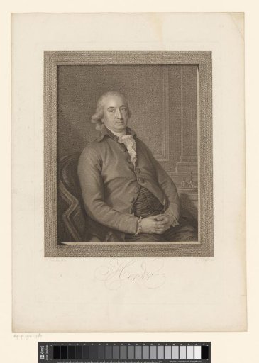 Portrait of Johann Gottfried von Herder