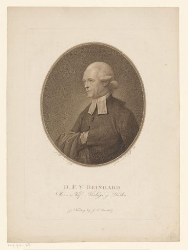 Portrait of Franz Volkmar Reinhard