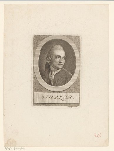 Portrait of Friedrich Gabriel Sulzer