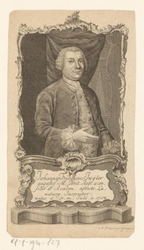 Portrait of Johann Friedrich Jugler