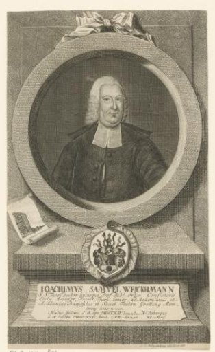 Portrait of Joachim Samuel Weickhmann