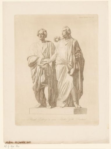 Design for a Schiller-Goethe Statue