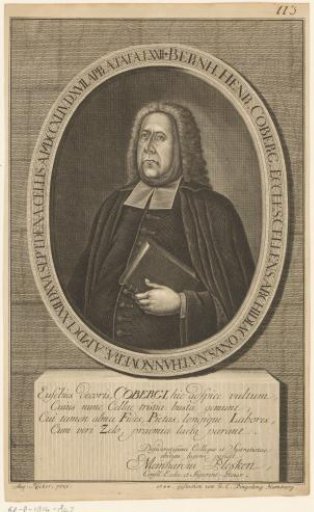 Portrait of Bernhard Heinrich Coberg