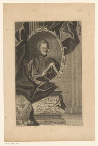 Portrait of Johann Friedrich, Baron von Flemming