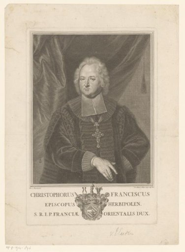 Portrait of Christoph Franz von Hutten