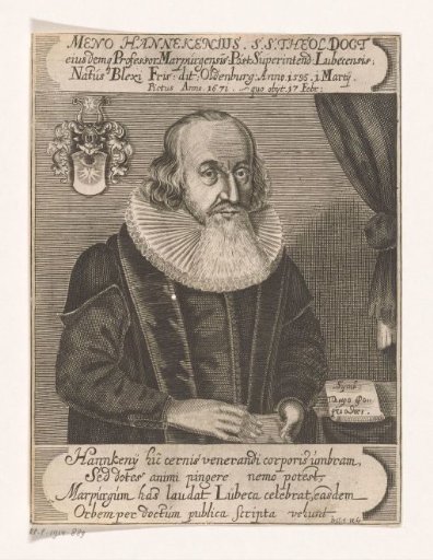 Portrait of Menno Hanneken