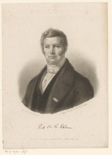 Portrait of Friedrich Schlemm