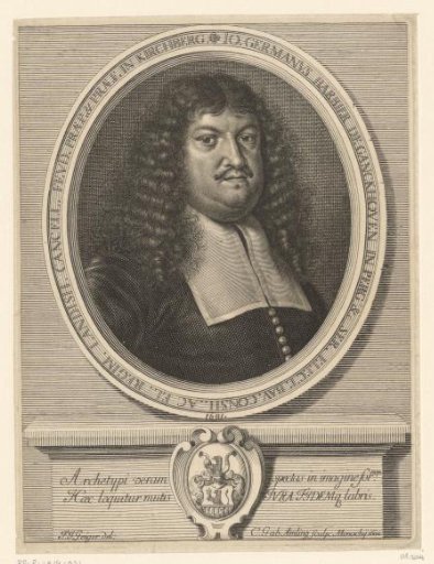 Portrait of Johann German Barbier von Gangkofen