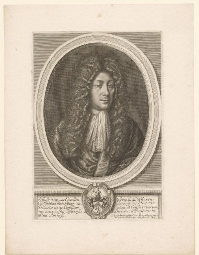 Portrait of Markus Christoph von Mayer
