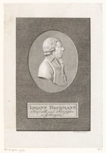 Portrait of Johann Beckmann