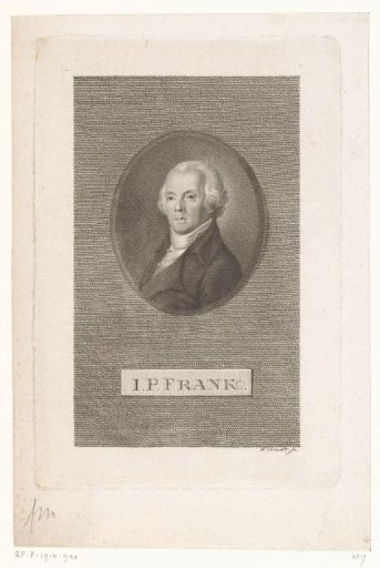 Portrait of Johann Peter Frank