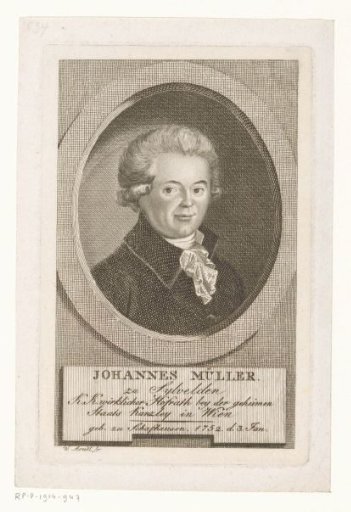 Portrait of Johannes von Müller