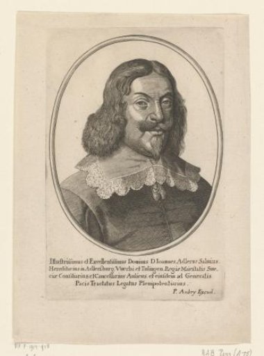 Portrait of Johan Adler Salvius
