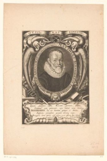 Portrait of Matthias Bernegger
