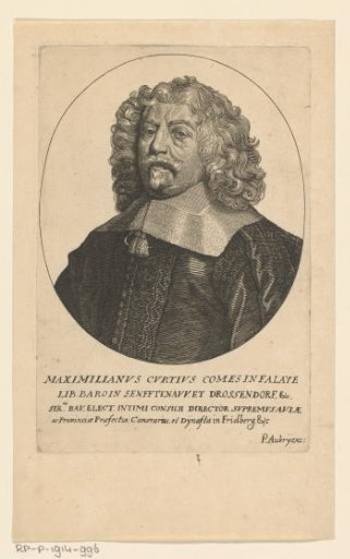 Portrait of Maximiliaan Curtius
