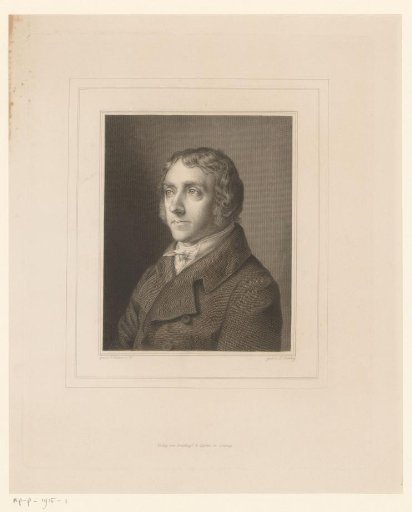 Portrait of Barthold Georg Niebuhr