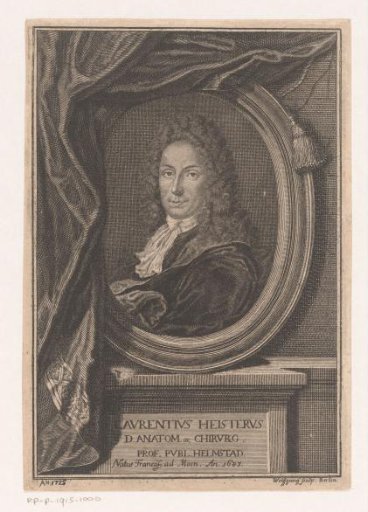 Portrait of Lorenz Heister