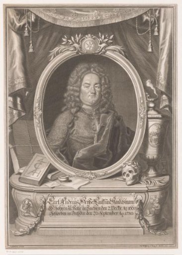 Portrait of Carl Andreas Heyse