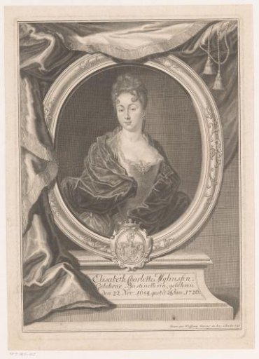 Portrait of Elisabeth Charlotte Mylius