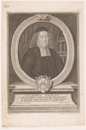 Portrait of Johann Porst