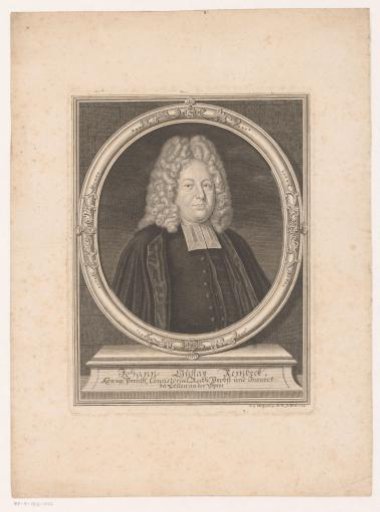 Portrait of Johann Gustav Reinbeck