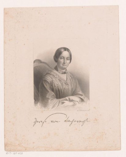 Portrait of Therese von Bacheracht