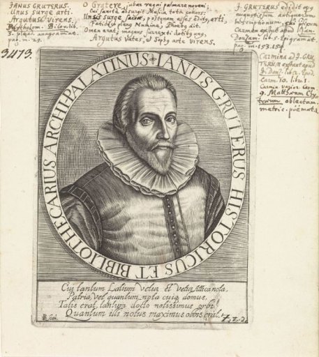 Portrait of Janus Gruterus