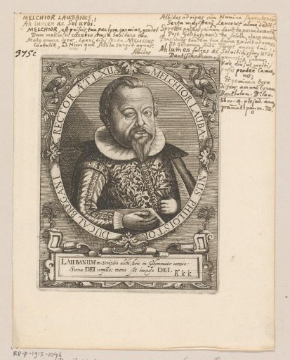 Portrait of Melchior Lauban