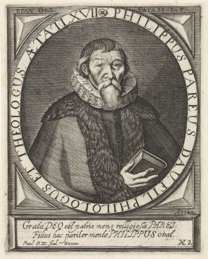 Portrait of Johannes Philippus Pareus