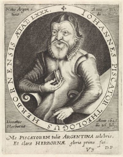 Portrait of Johannes Piscator