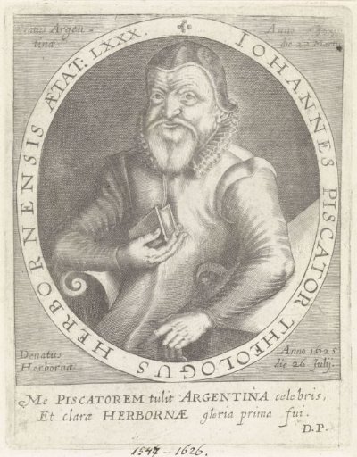Portrait of Johannes Piscator