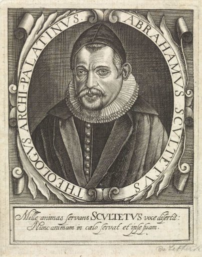 Portrait of Abraham Scultetus