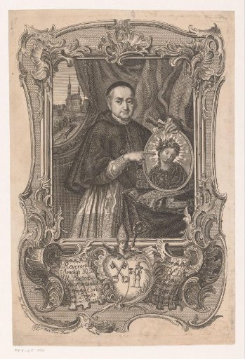Portrait of Beda, Abbot of Wessobrunn