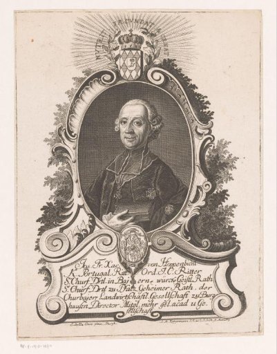 Portrait of Franz Xaver von Hoppenbichl