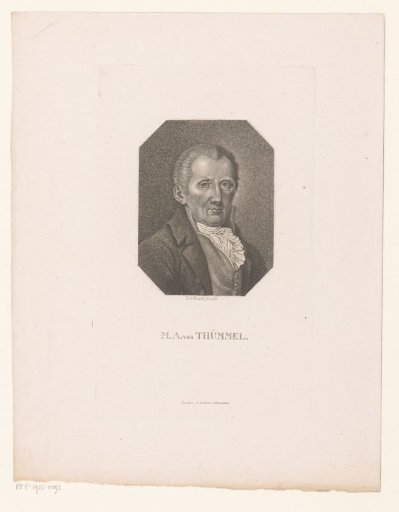 Portrait of Moritz August von Thümmel