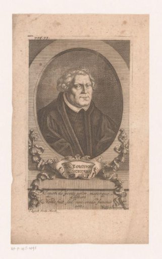 Portrait of Martin Luther