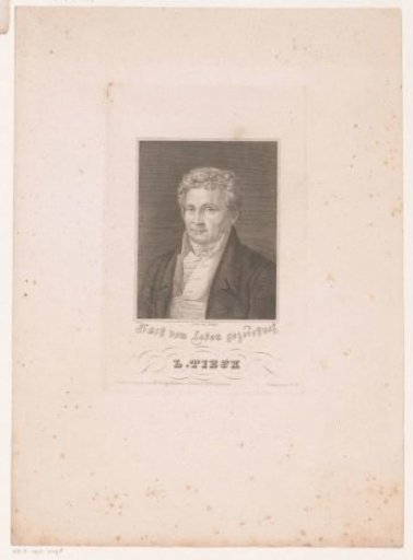 Portrait of Ludwig Tieck
