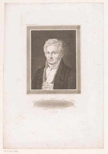 Portrait of Ludwig Tieck