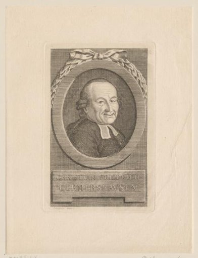Portrait of Christian Friedrich Germeshaven