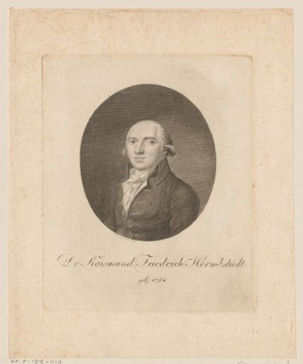 Portrait of Sigismund Friedrich Hermbstädt