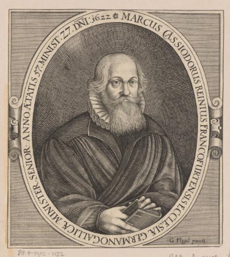 Portrait of Marcus Cassiodorus Reinius at the age of 57