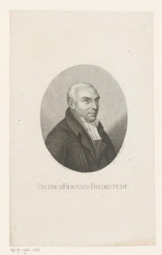 Portrait of Diederich Hermann Biederstedt