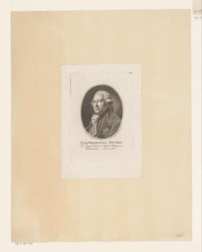 Portrait of Ewald Frederick von Hertzberg