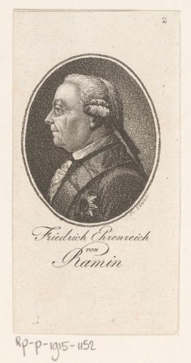 Portrait of Friedrich Ehrenreich von Ramin