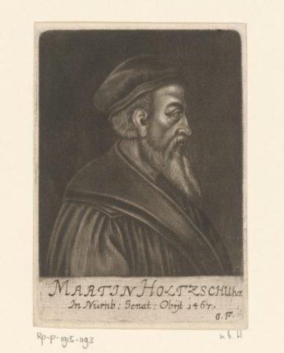 Portrait of Martin Holzschuher